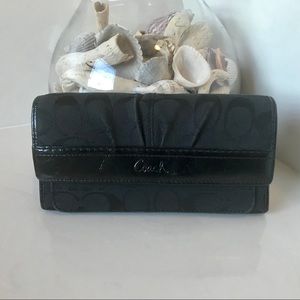 Black Coach Wallet